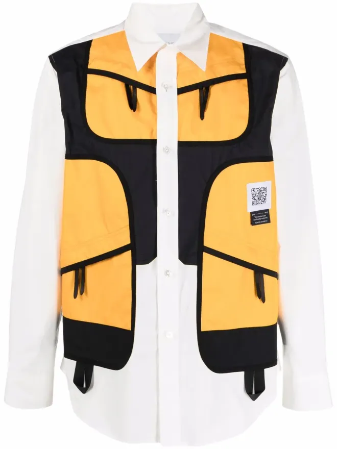 Fumito Ganryu Fumito Ganryu ポータブル ロングスリーブシャツ - Whiteの商品画像