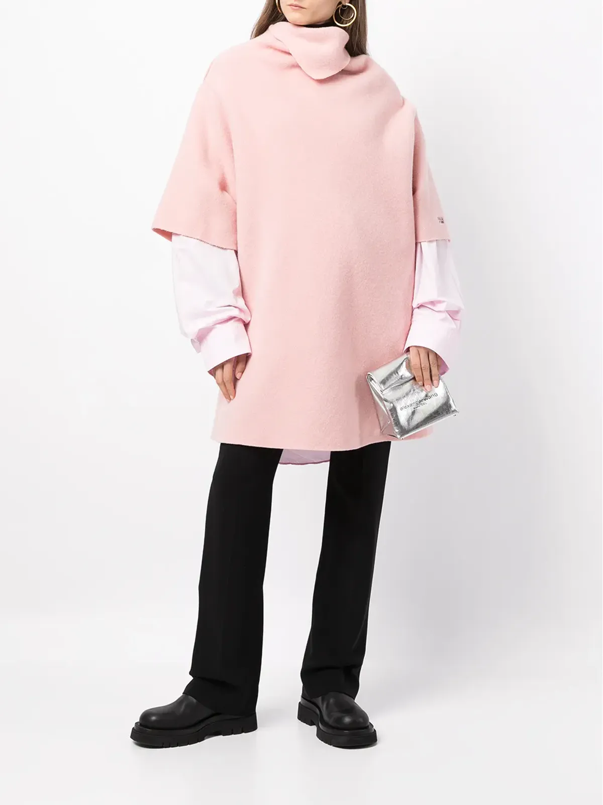 Raf Simons スカーフネックジャンパー - 画像2