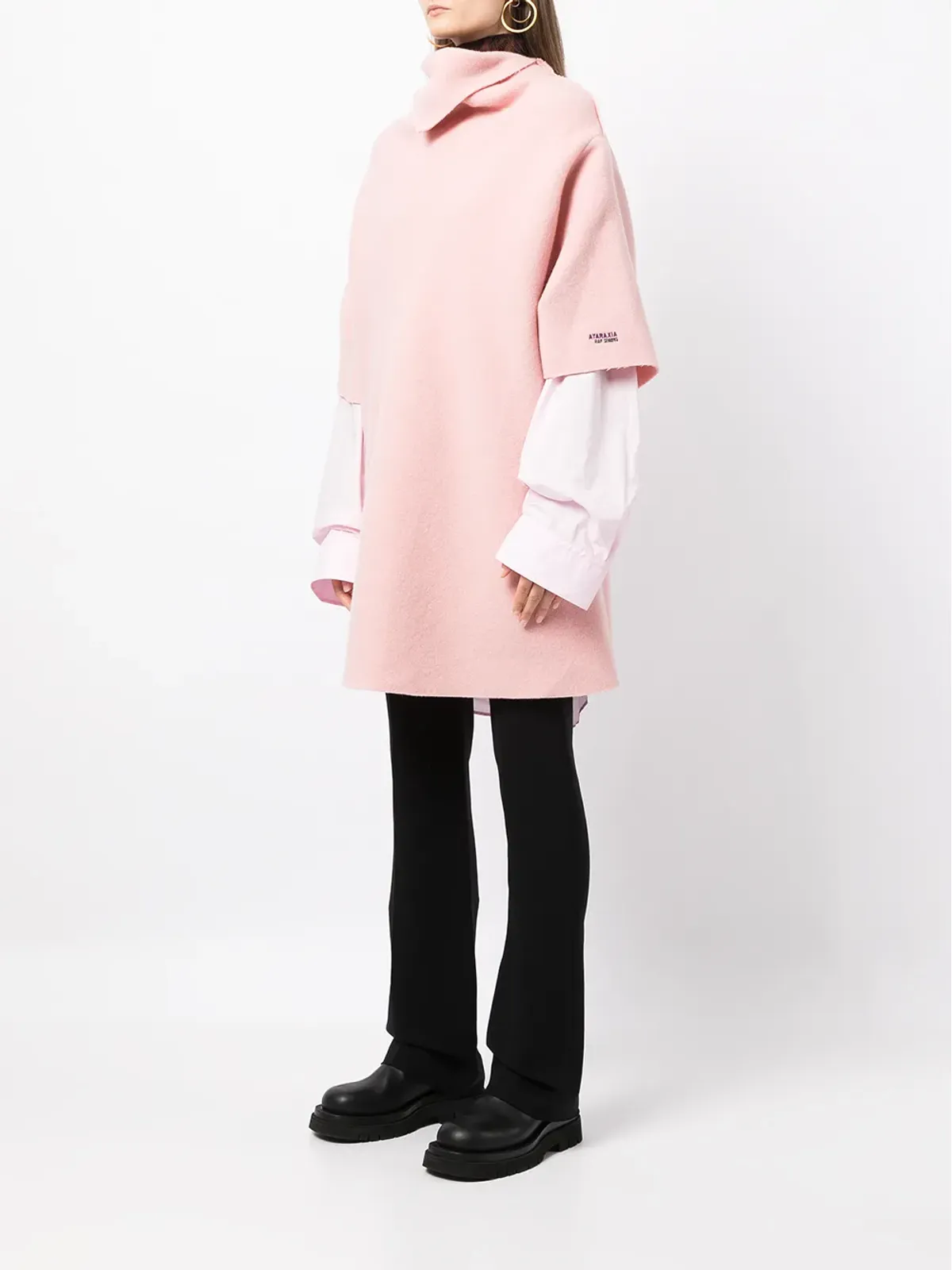 Raf Simons スカーフネックジャンパー - 画像3