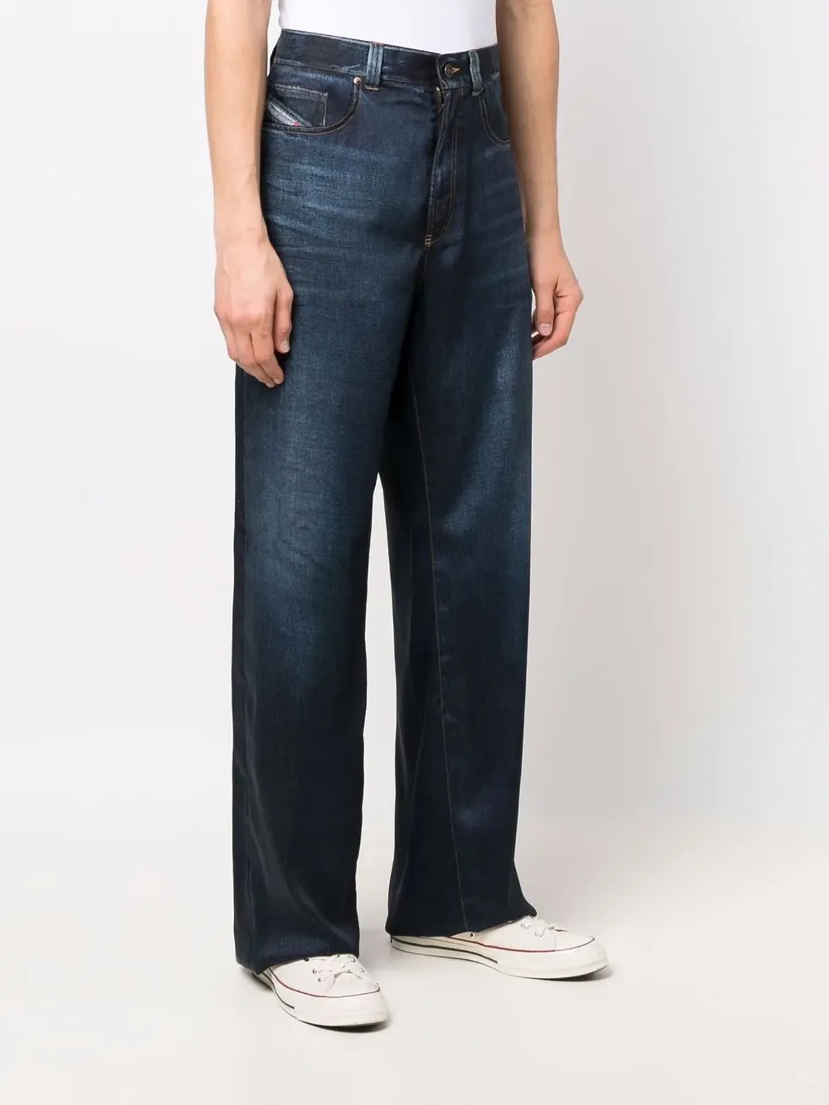Diesel D-Viker ルーズフィットジーンズ - 画像3