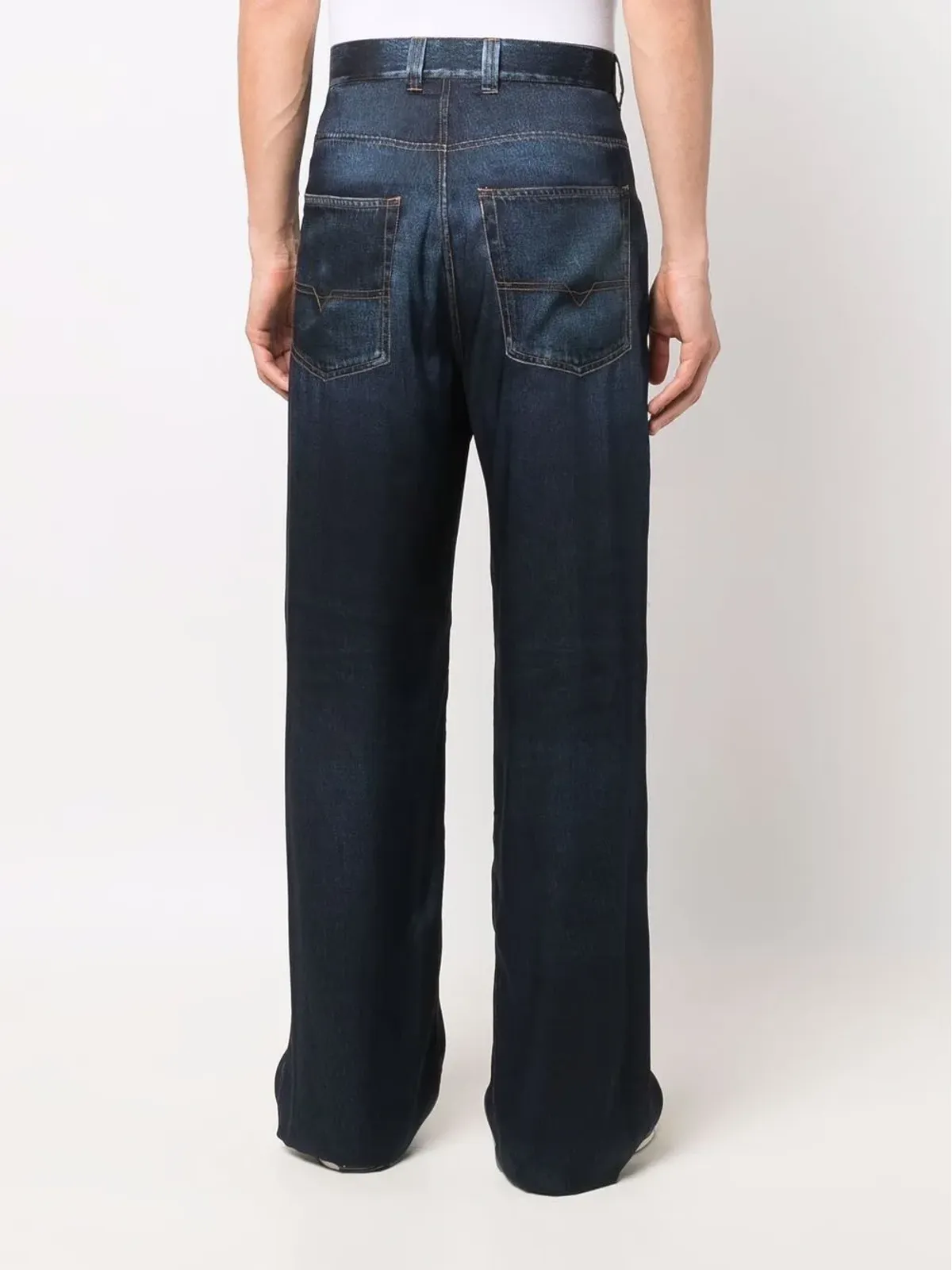 Diesel D-Viker ルーズフィットジーンズ - 画像4