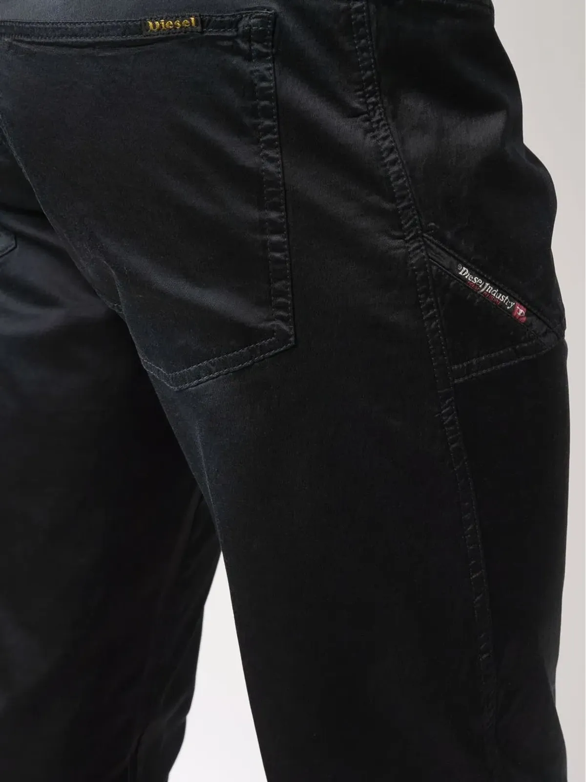 Diesel 刺繍ロゴ入りスリムカットパンツ - 画像5