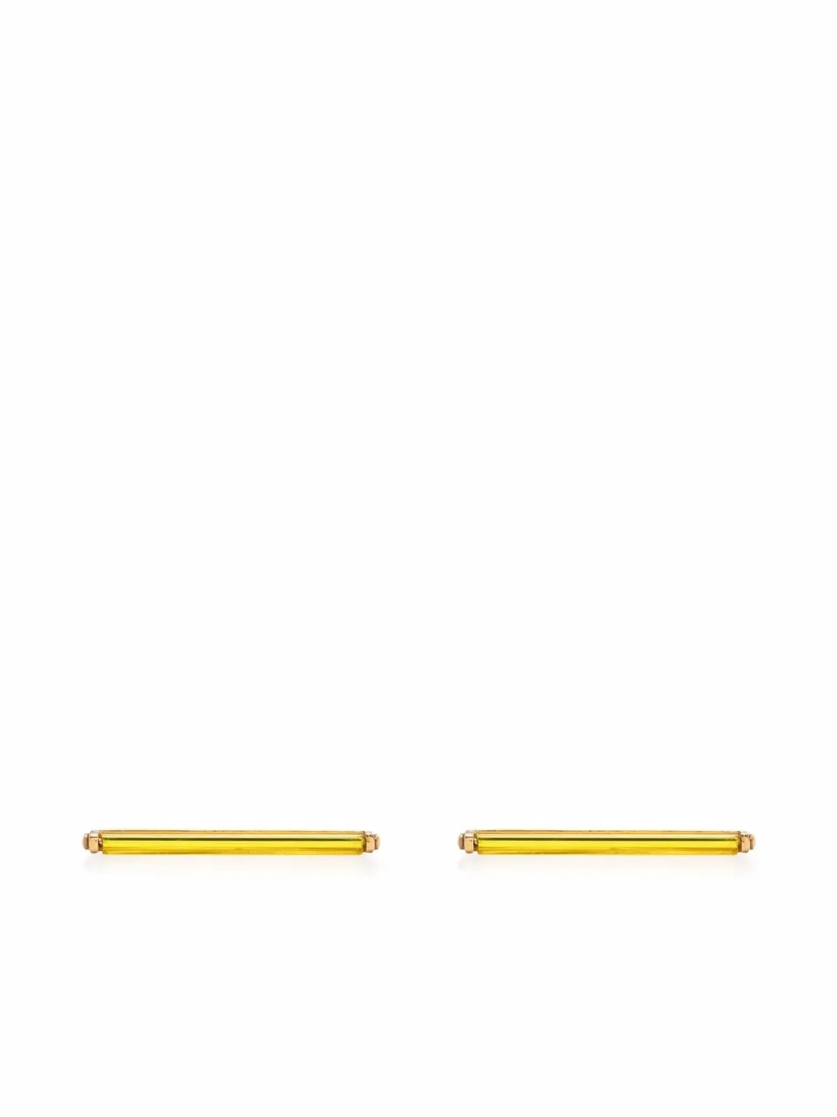 BEATRIZ PALACIOS Neon Lemon earrings - Yellow - 画像1