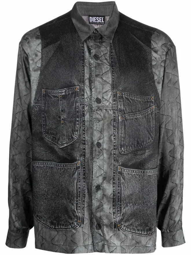 Diesel Diesel Gilliam 長袖サテンシャツの商品画像