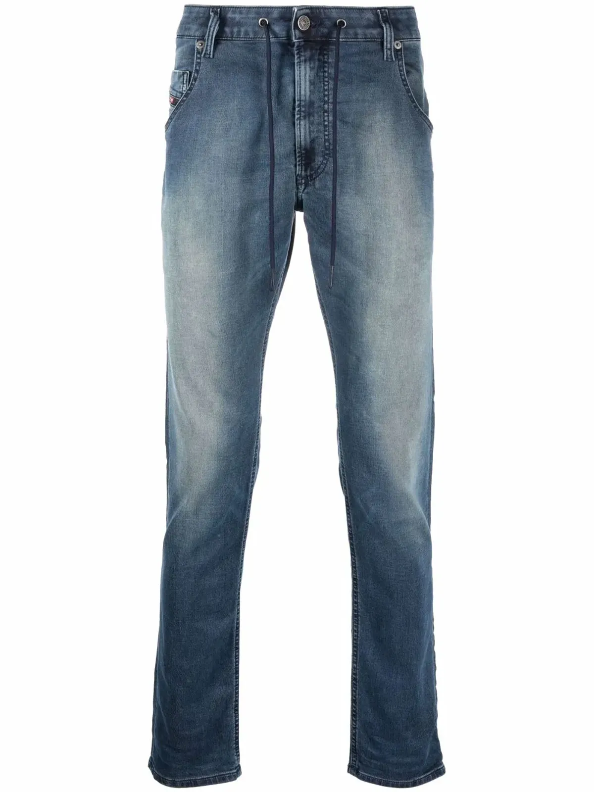 Diesel Krooley ドローストリング テーパードジーンズ ブルー - 画像1