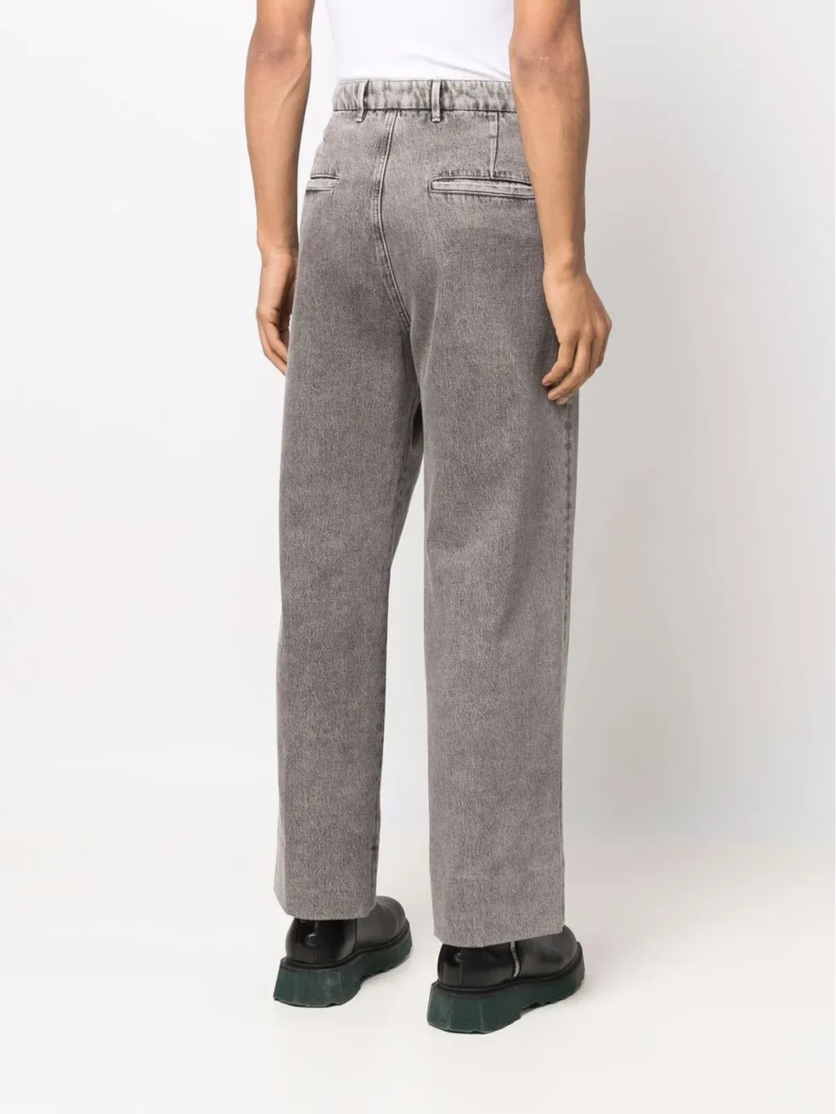 Diesel ストレートレッグジーンズ - グレー - 画像4