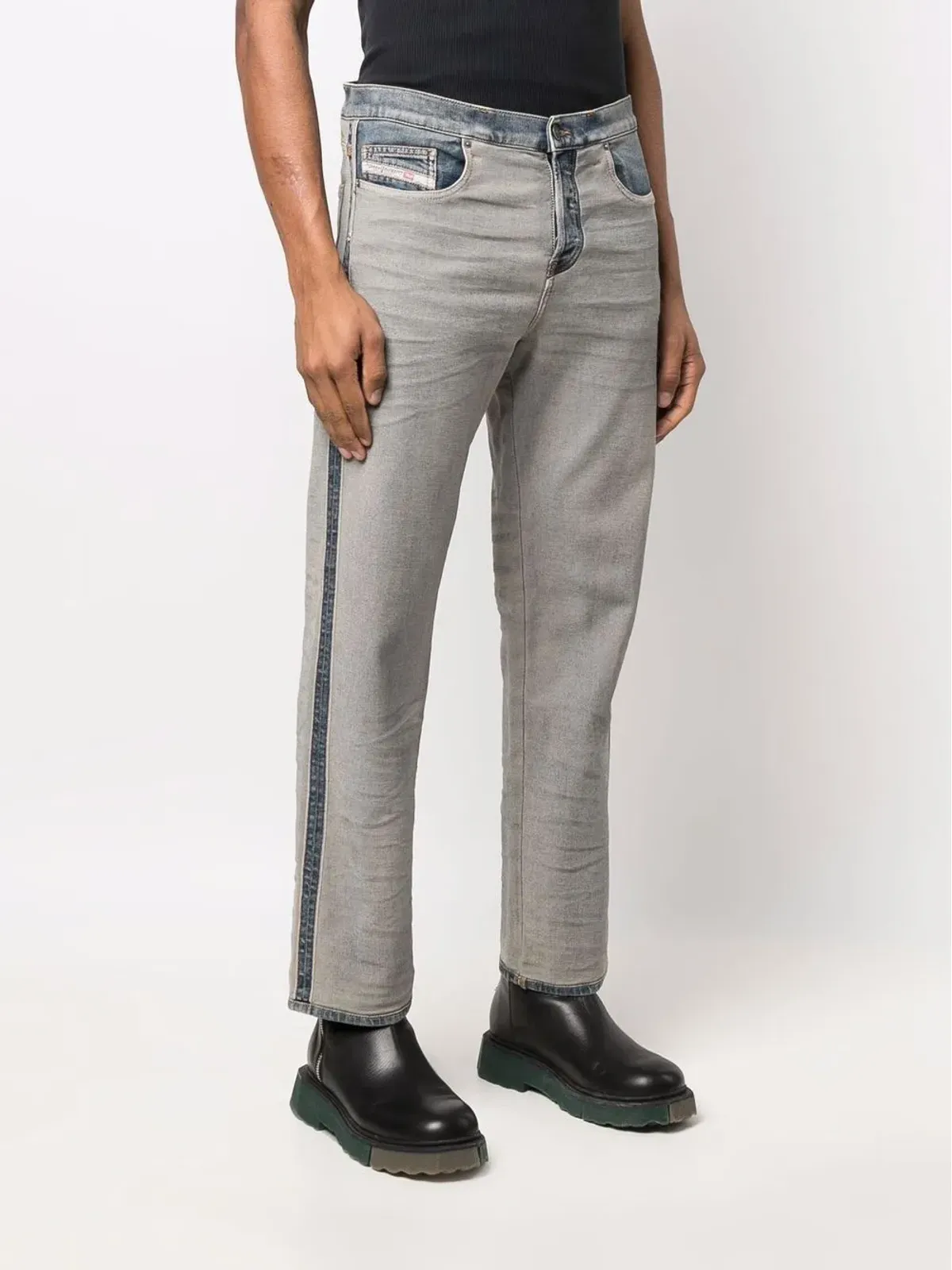 Diesel D-Viker ストレートレッグジーンズ - 画像3