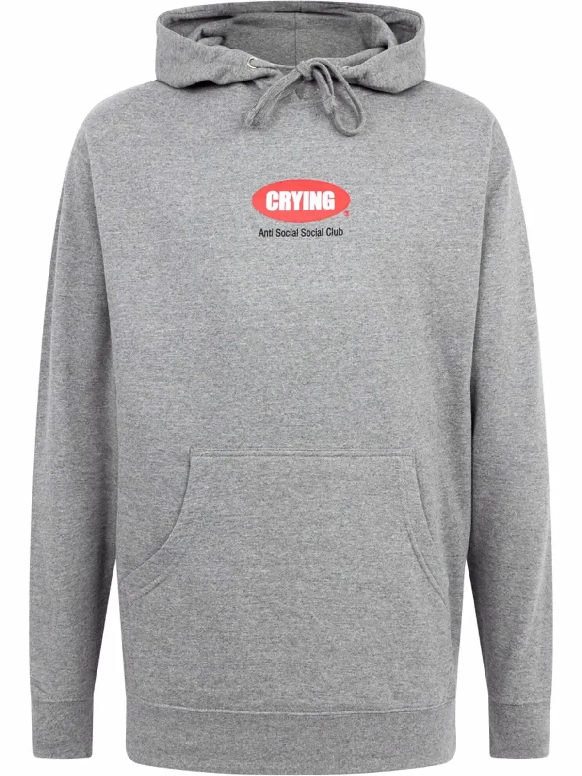 Anti Social Social Club Toy With Me graphic-print hoodie - Grey - 画像1
