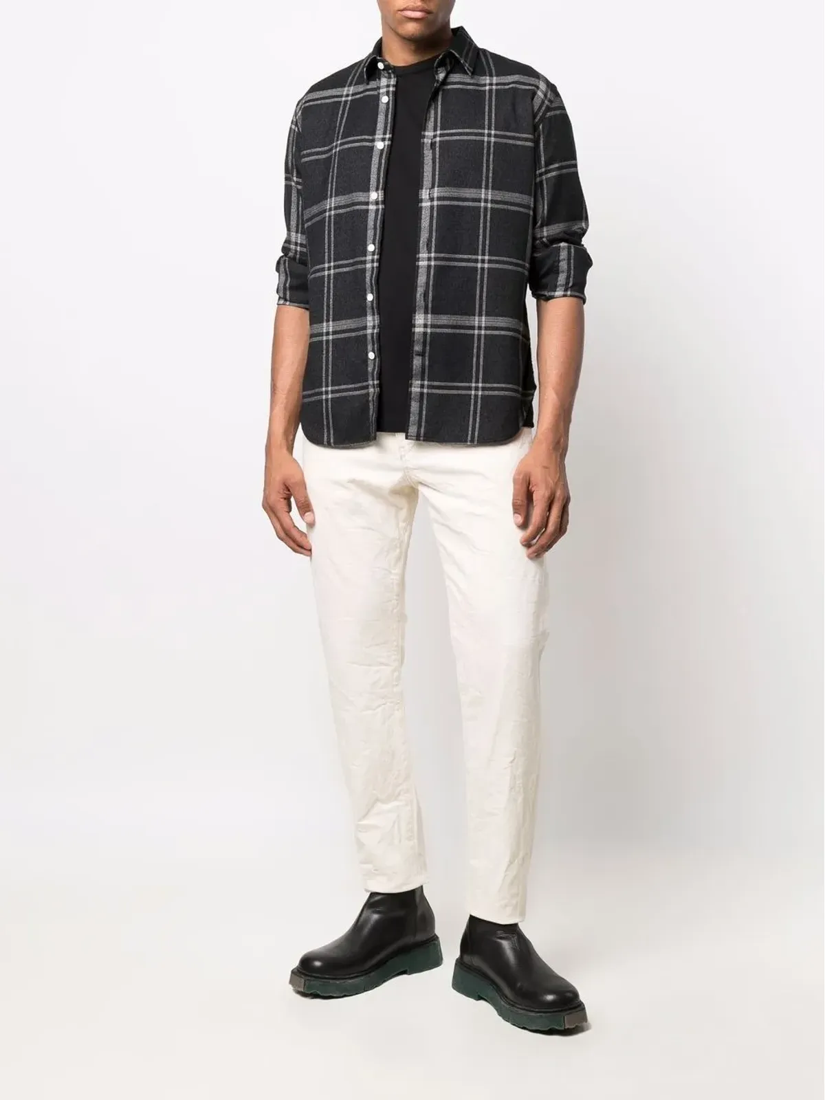 Diesel ディーゼル D-Strukt 09B94 スリムカットジーンズ - 画像2