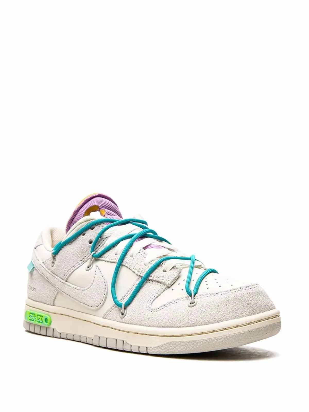 Nike X Off-White ダンク ロー スニーカー Lot 36 - 画像2