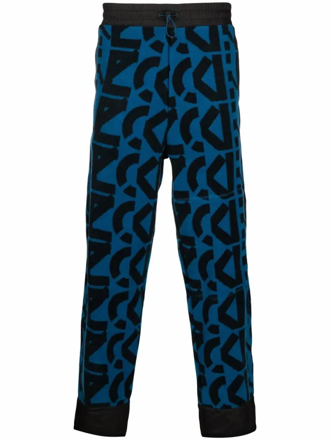 Kenzo Kenzo モノグラムプリント フリース トラックパンツの商品画像