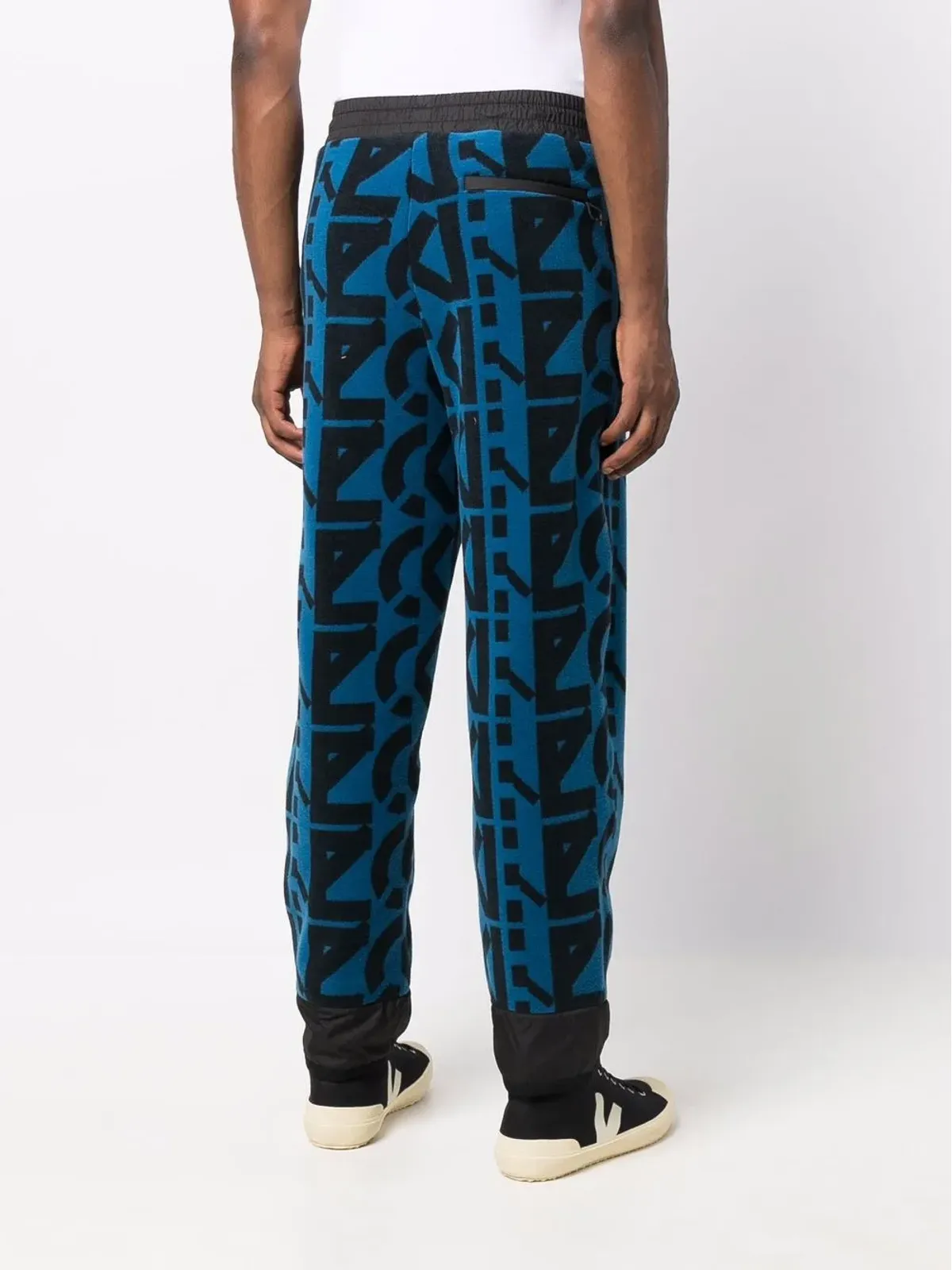 Kenzo モノグラムプリント フリース トラックパンツ - 画像4