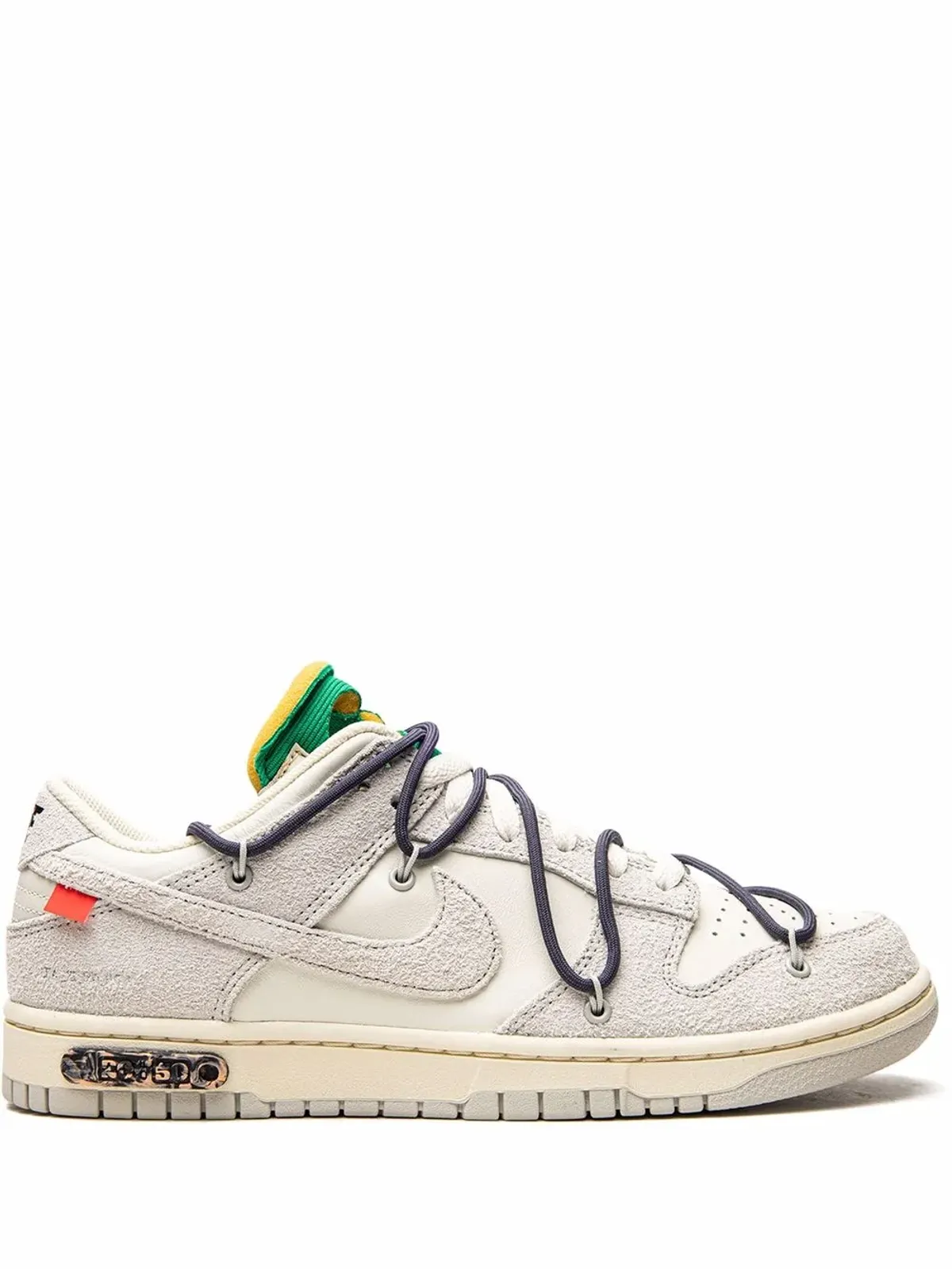 Nike X Off-White ダンク ロー Lot 20 スニーカー - 画像1