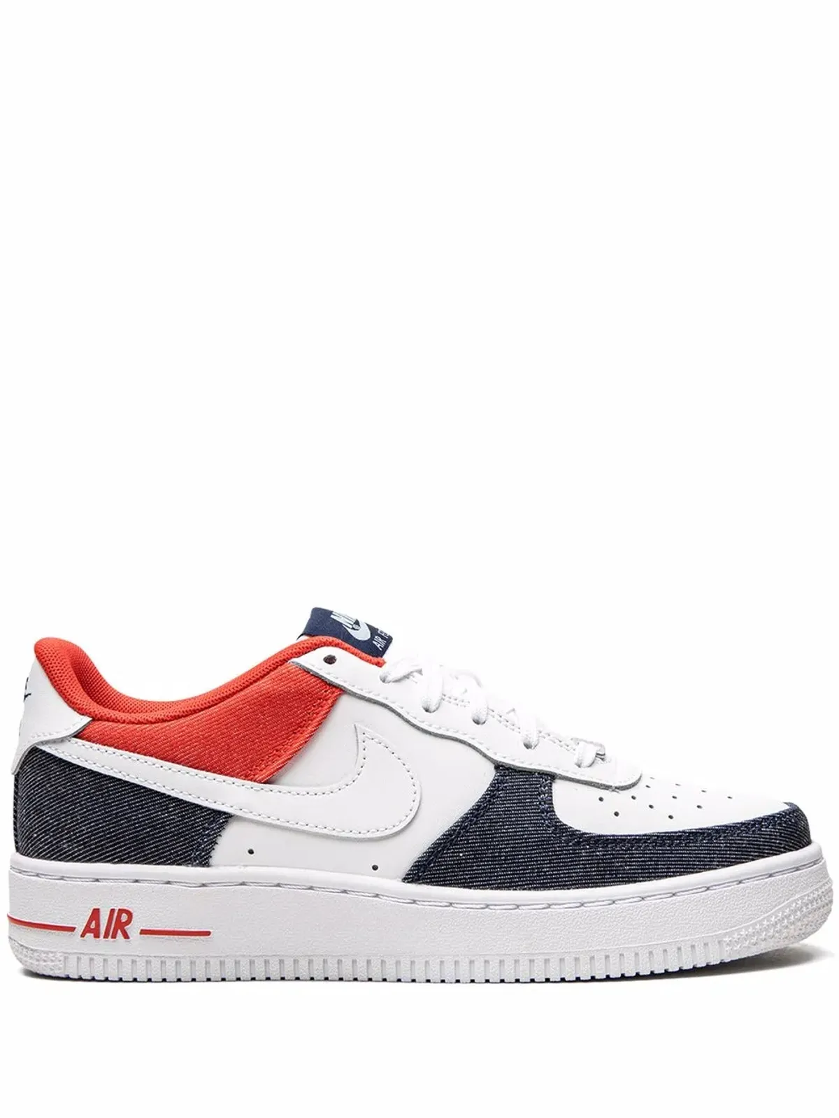 Nike Kids Air Force 1 LV8 USAスニーカー - White - 画像2
