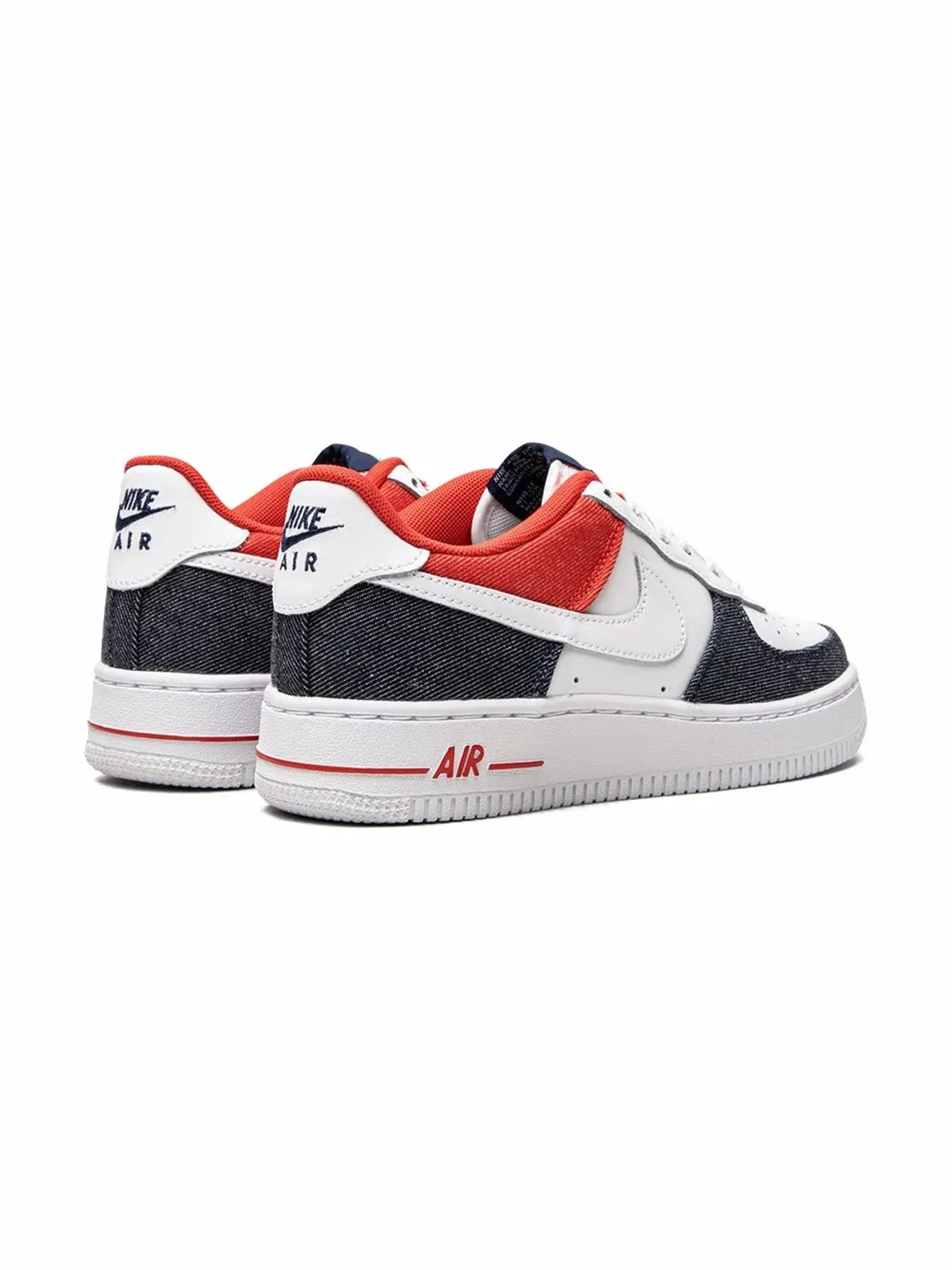 Nike Kids Air Force 1 LV8 USAスニーカー - White - 画像3