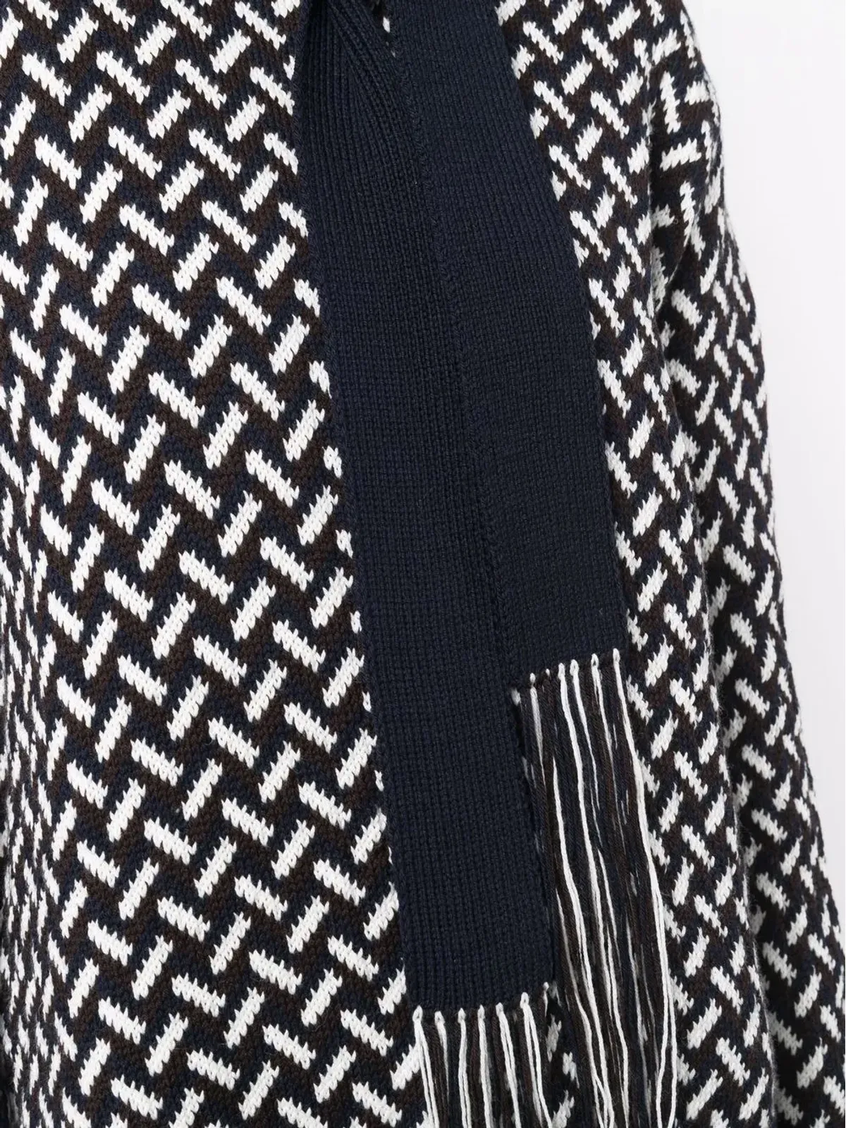Jil Sander スカーフディテール ウールセーター - 画像5