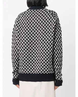 Jil Sander スカーフディテール ウールセーター - サムネイル4
