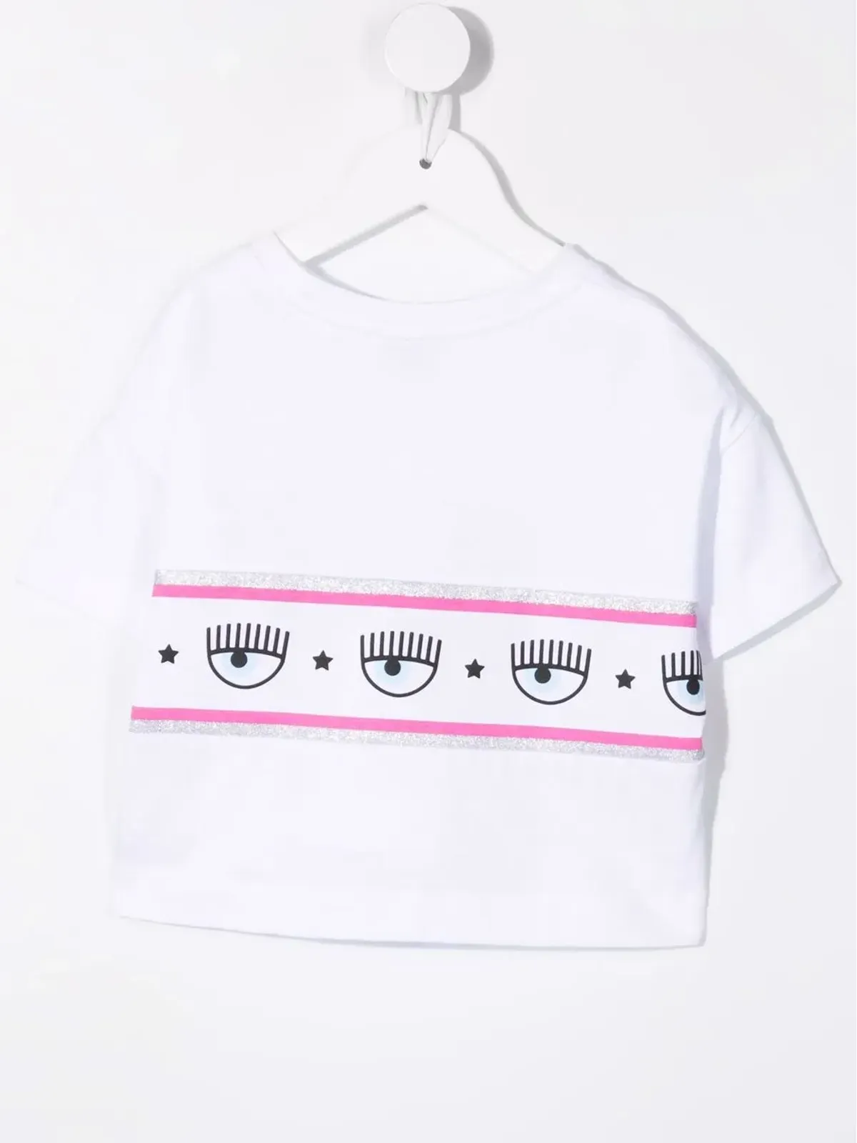 Chiara Ferragni Kids ロゴストライプTシャツ - 画像2