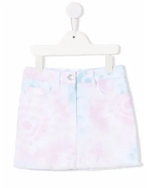 Chiara Ferragni Kids タイダイ染めデニムスカート - サムネイル1