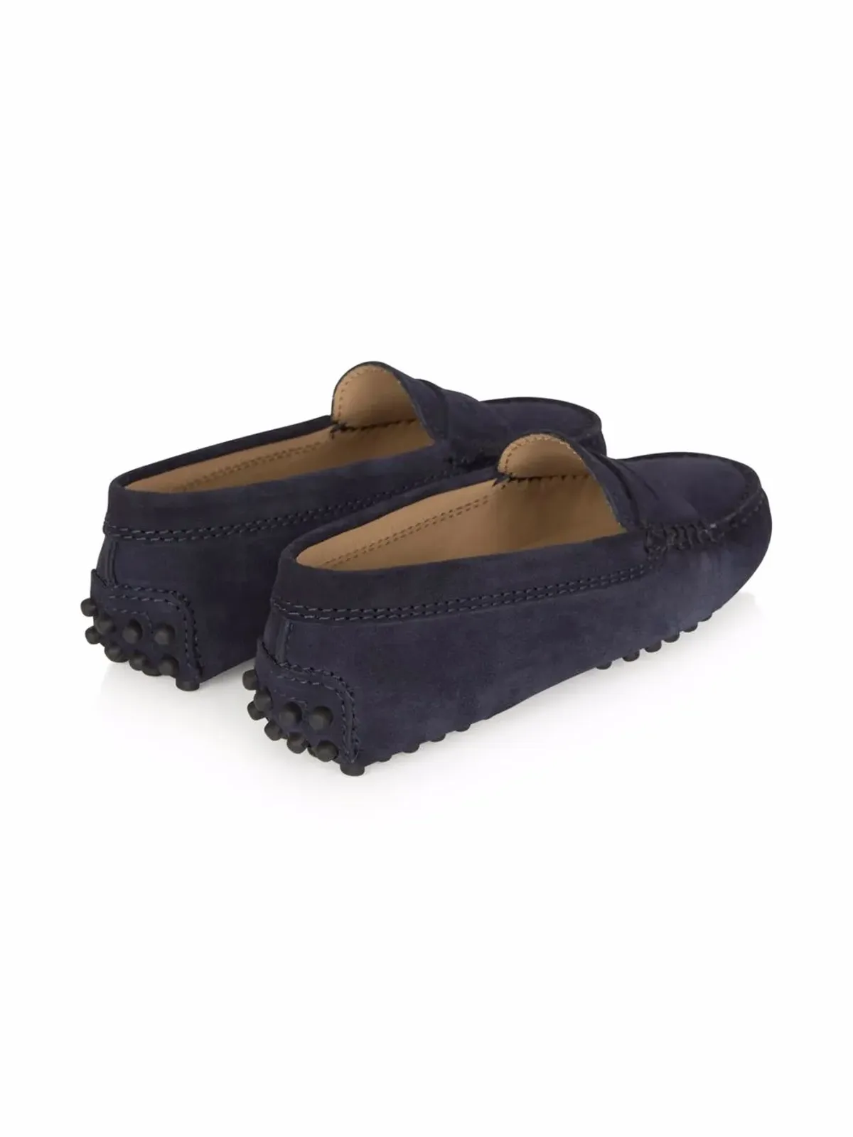 Tod's Kids Gommino スエード ペニーローファー - 画像3