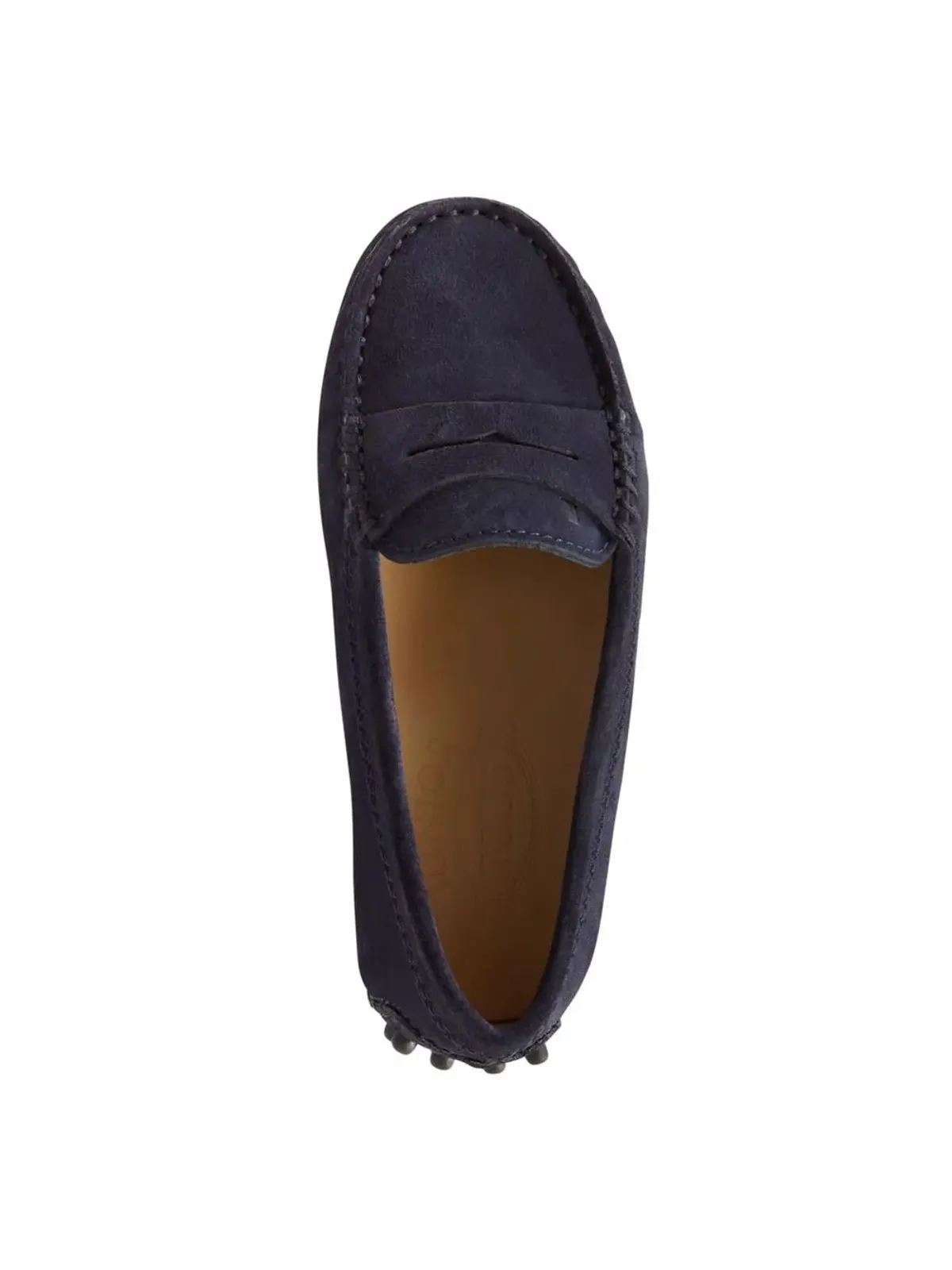 Tod's Kids Gommino スエード ペニーローファー - 画像4