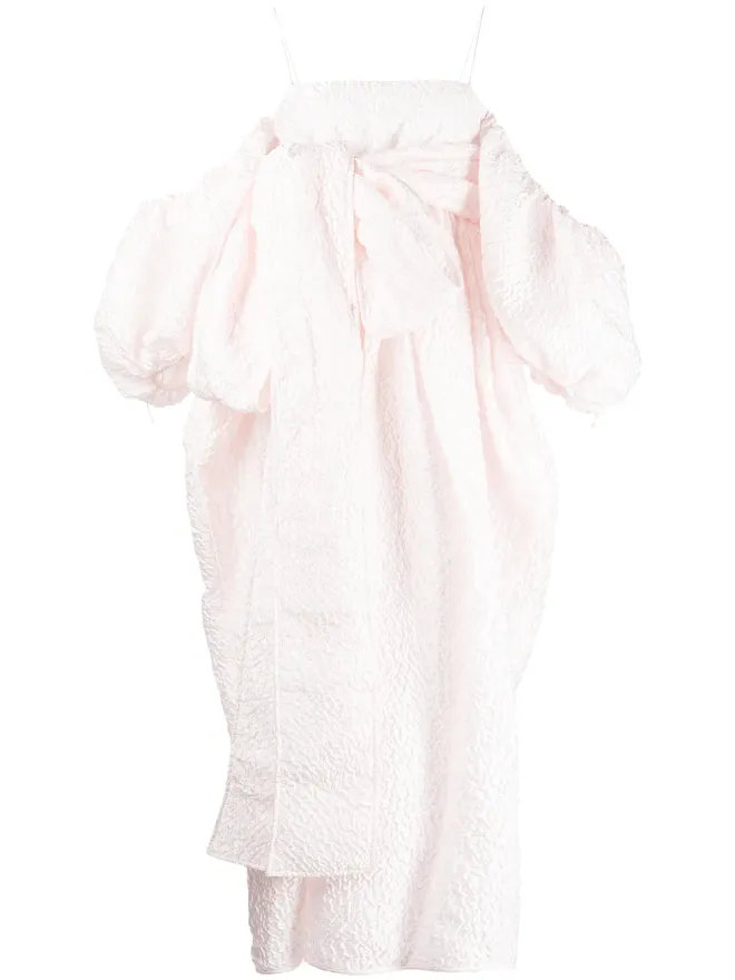 Cecilie Bahnsen Cecilie Bahnsen ジョエル オフショルダードレスの商品画像