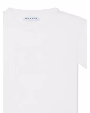 Dolce & Gabbana Kids DGロゴ コットンTシャツ - サムネイル3