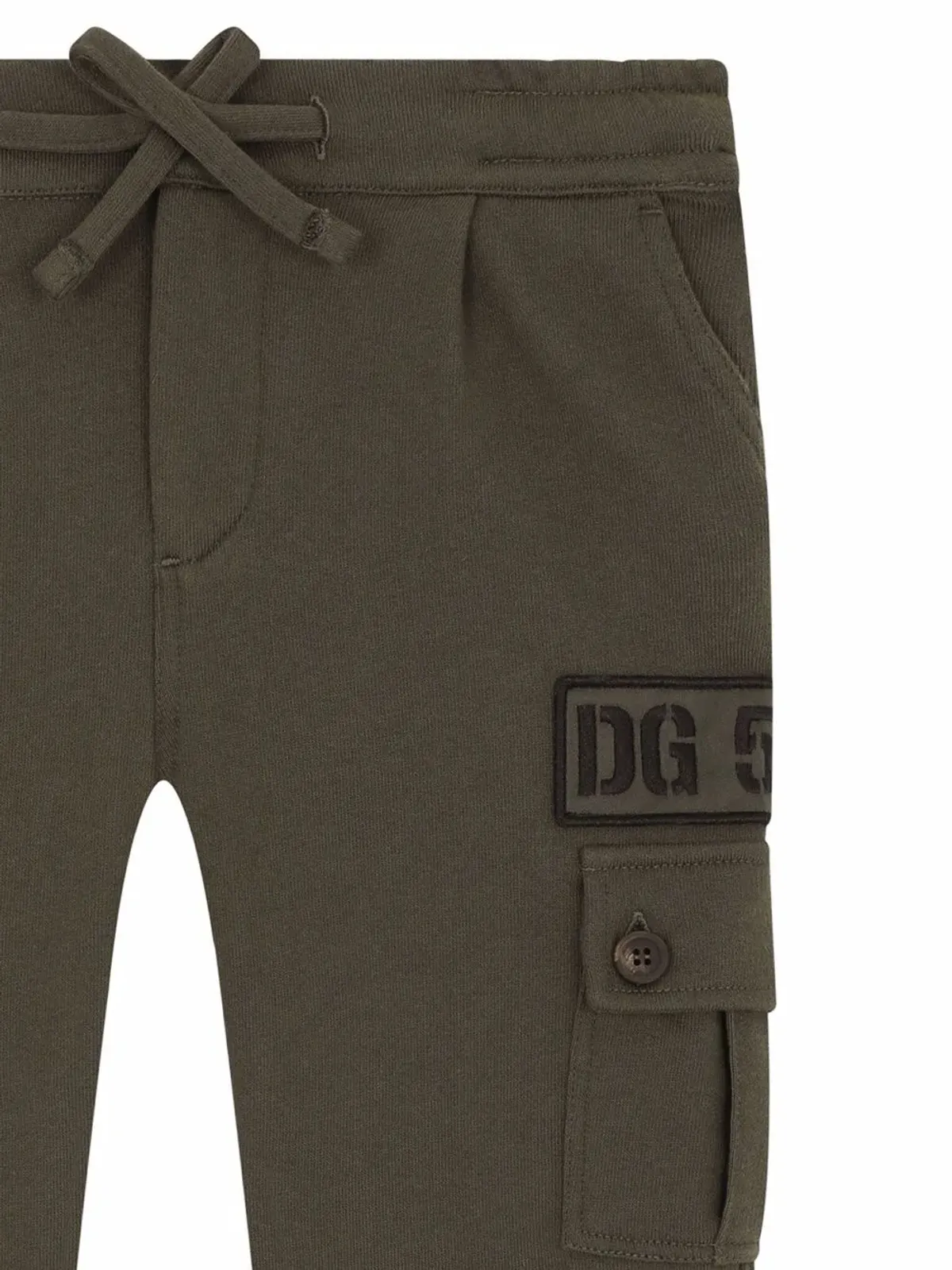 Dolce & Gabbana Kids ロゴパッチカーゴパンツ - 画像3