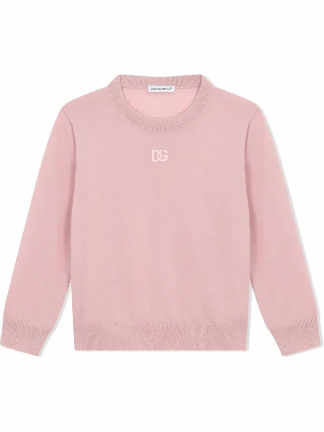 Dolce & Gabbana Kids Dolce & Gabbana Kids DGロゴ カシミヤ ジャンパーの商品画像