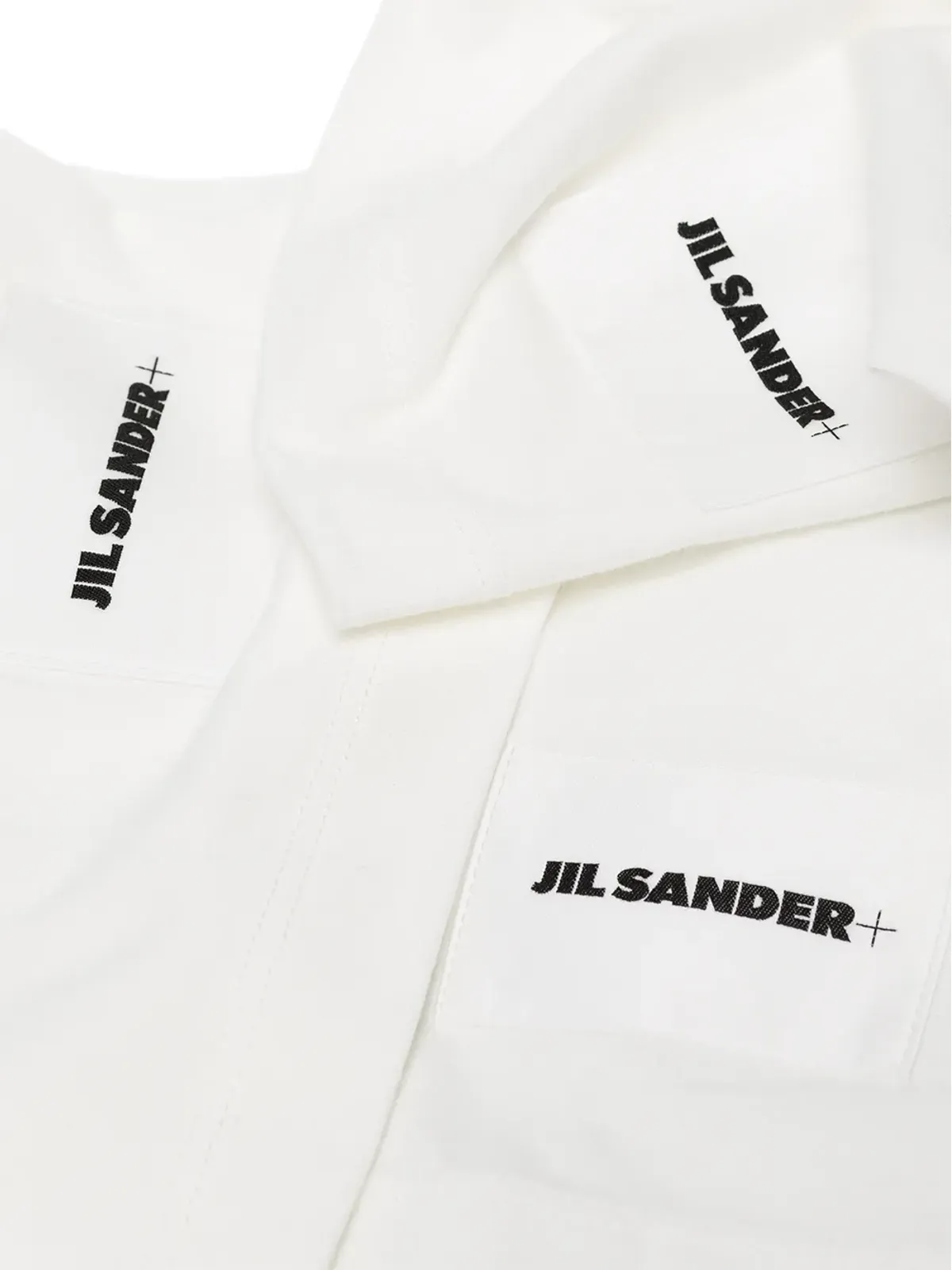 Jil Sander ロゴパッチ Tシャツ（3点セット） - 画像4