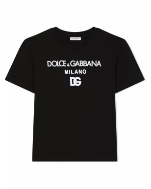 Dolce & Gabbana Kids DG Milano コットンTシャツ - サムネイル1