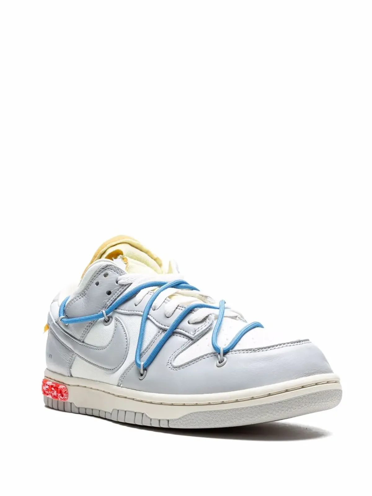 Nike X Off-White ダンク ロー Lot 05 スニーカー - 画像2