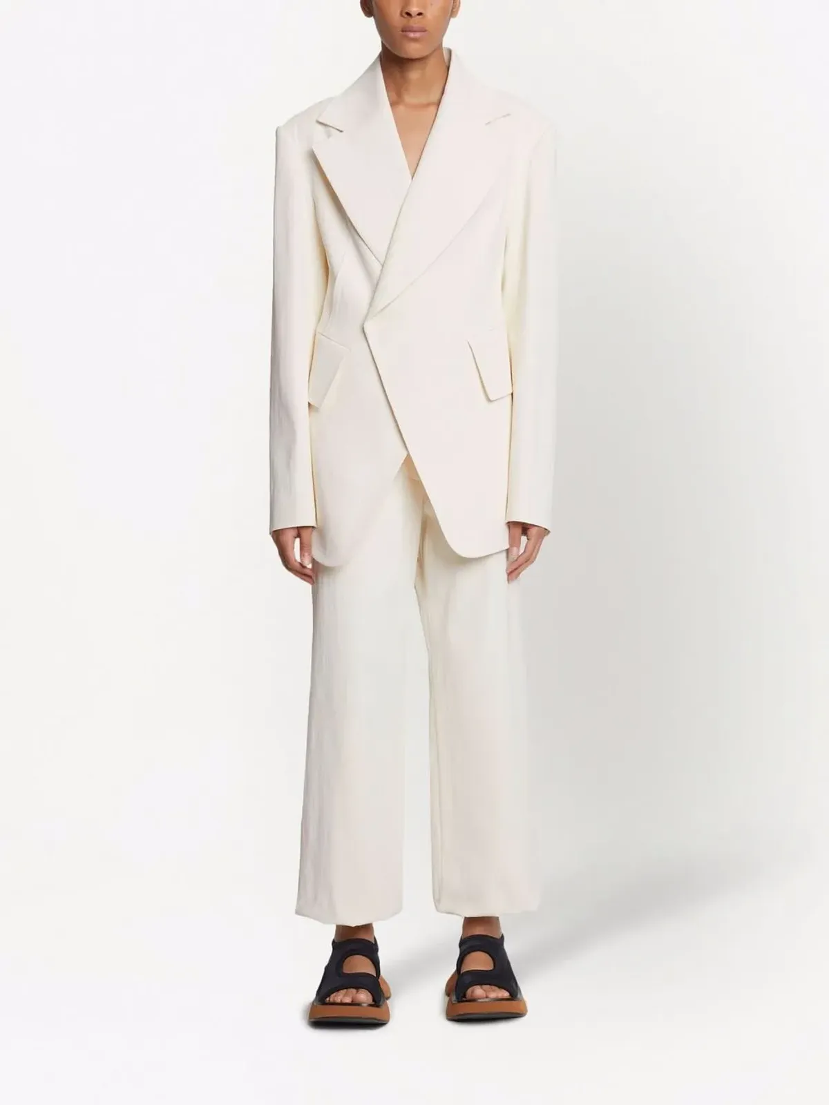 Proenza Schouler 中厚リネンブレザー - 画像2