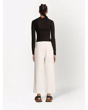 Proenza Schouler ミッドライズ ブーツカットパンツ - サムネイル4
