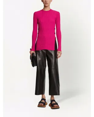 Proenza Schouler リブ編みニット ボタンディテール ジャンパー - サムネイル2