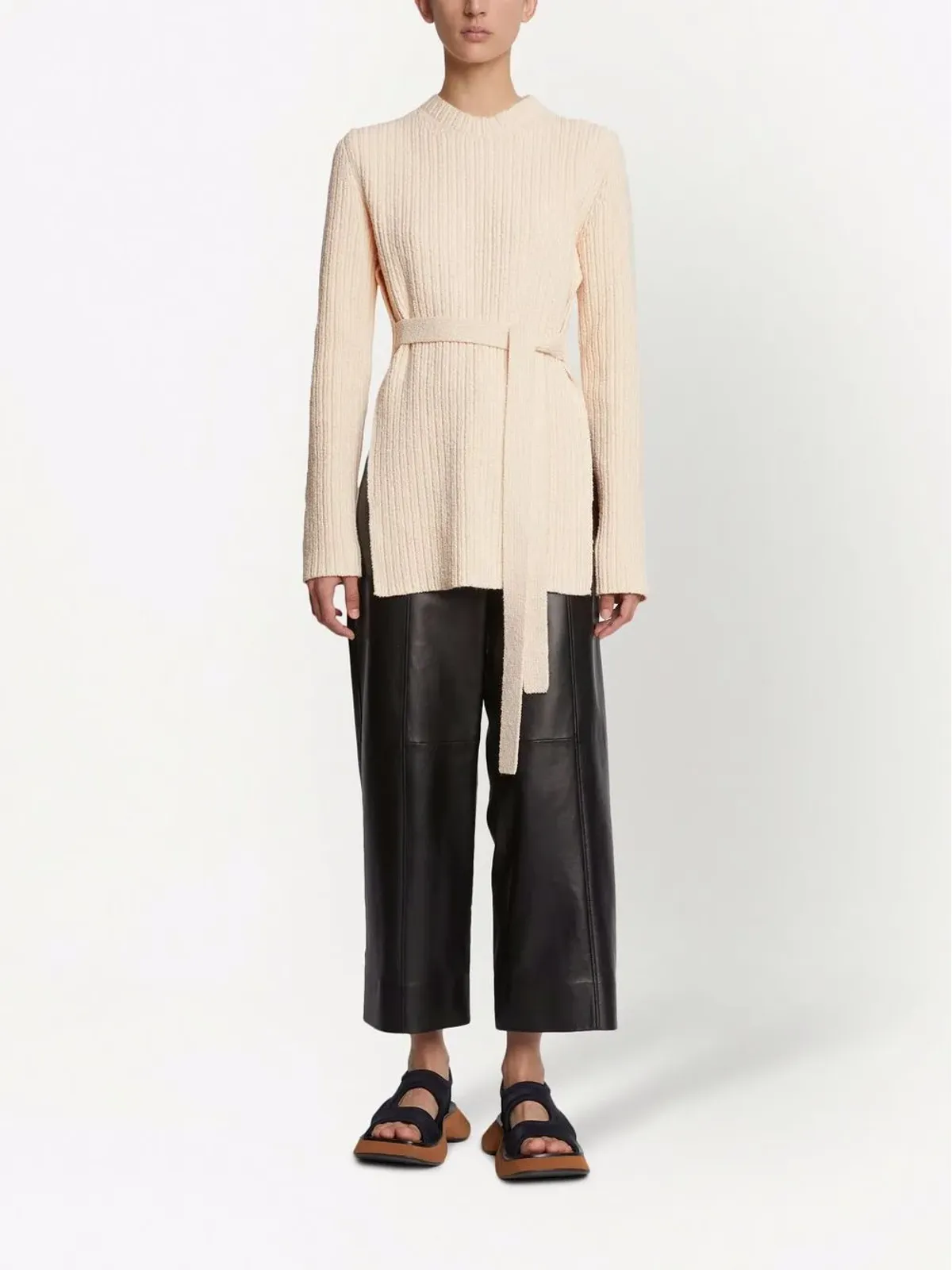 Proenza Schouler ベルト付きブークレニット - 画像2