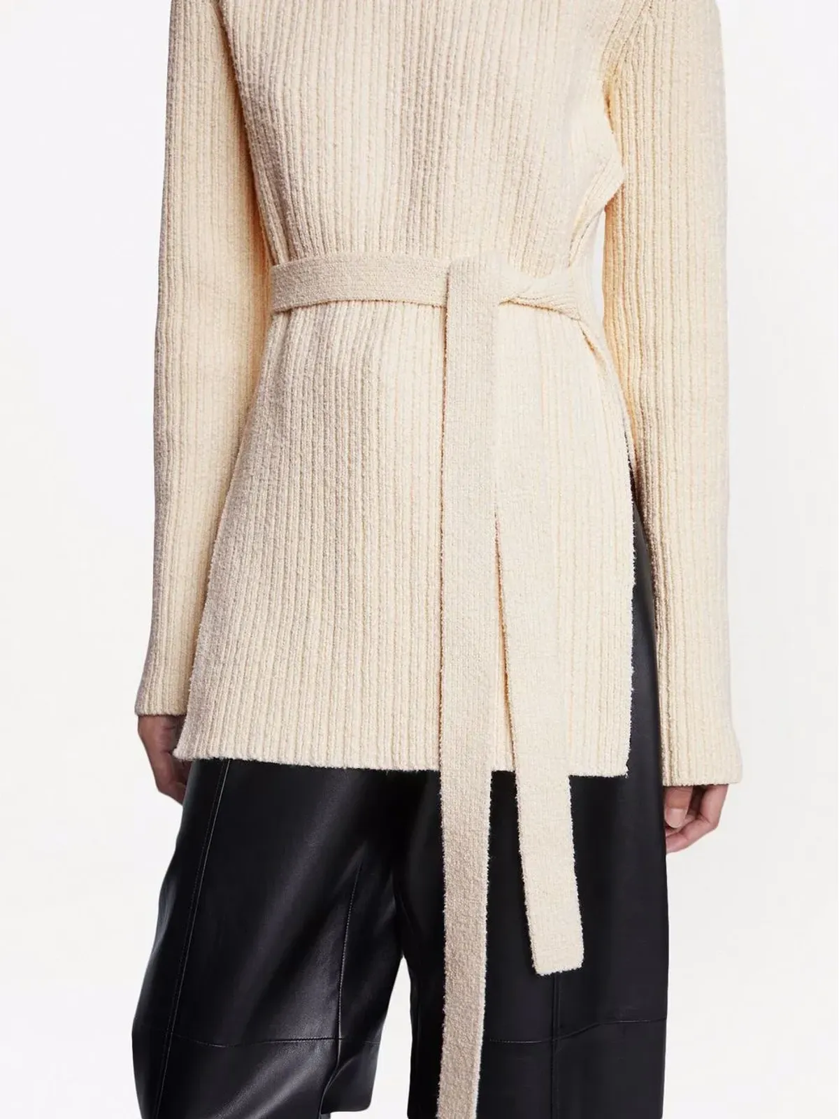 Proenza Schouler ベルト付きブークレニット - 画像4