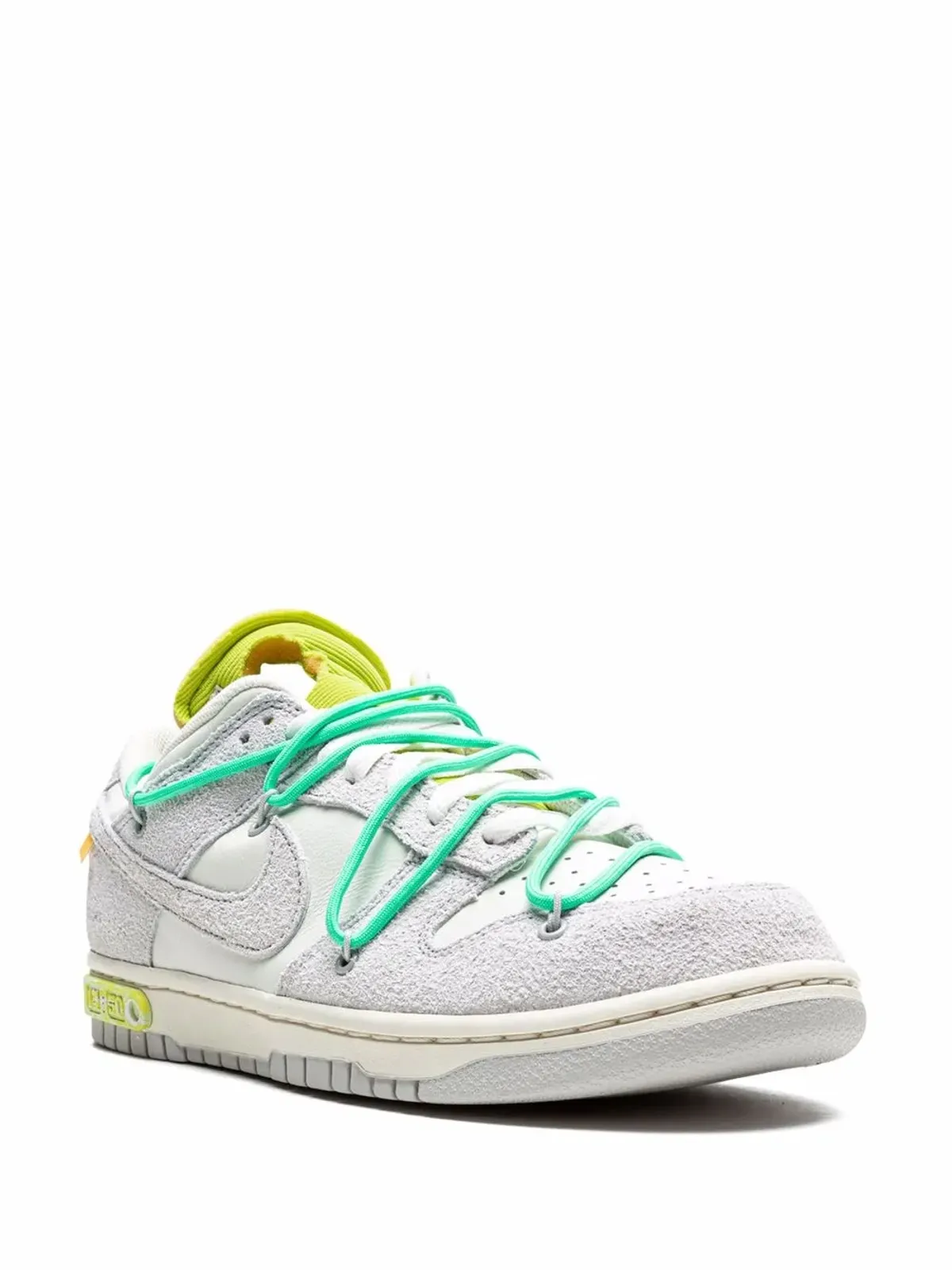Nike X Off-White ダンク ロー Lot 14 スニーカー - 画像2