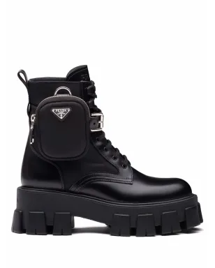 Prada モノリス レザー ブーツ - サムネイル1