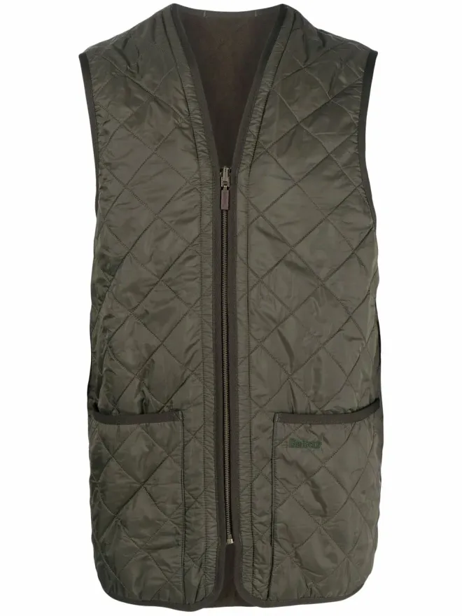 Barbour Barbour ジレ キルテッド ポーチポケットの商品画像