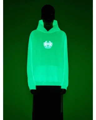 Balenciaga ロゴ入りリフレクティブフーディー - サムネイル4