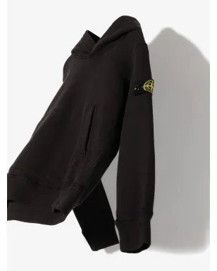 Stone Island Junior Compassロゴ コットン フーディ - サムネイル2