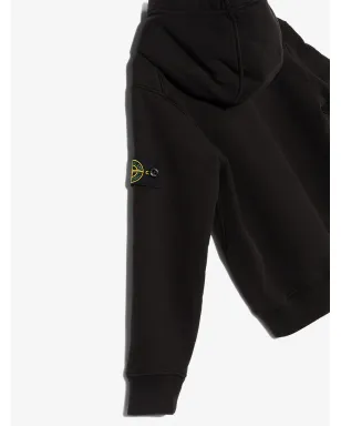 Stone Island Junior Compassロゴ コットン フーディ - サムネイル3