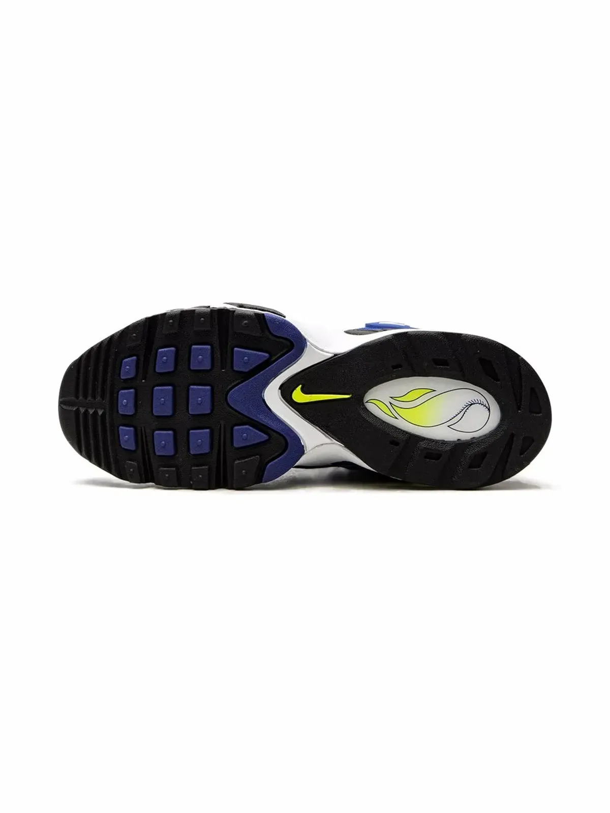 Nike Kids Air Griffey Max 1 Varsity Royal/Volt スニーカー - 画像4
