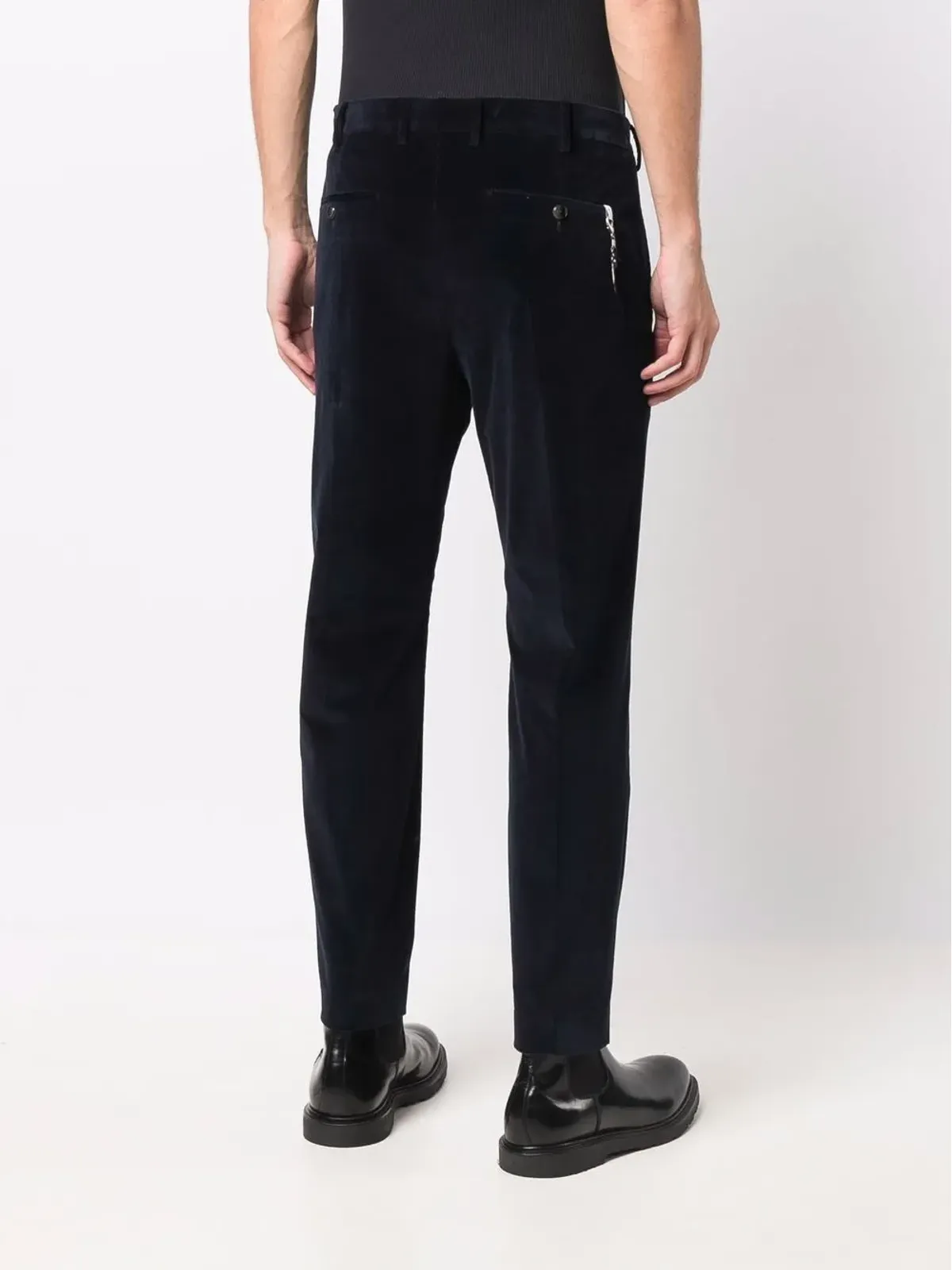 PT Torino ベルベットスリムフィットパンツ - 画像4