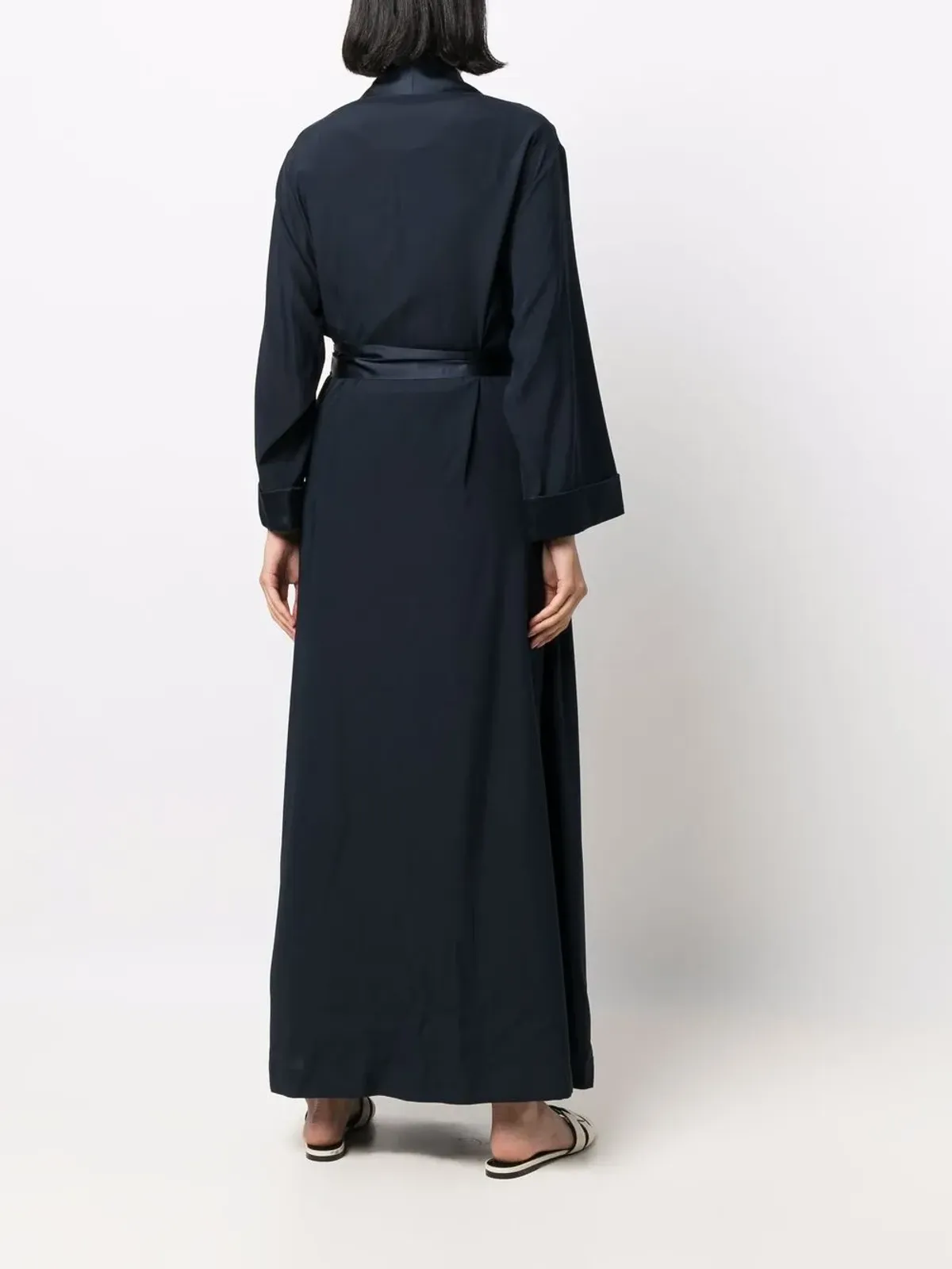 Ermanno Scervino ローブスタイルのマキシドレス - 画像4