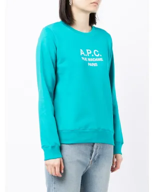 A.P.C. ロゴプリントスウェットシャツ - サムネイル3