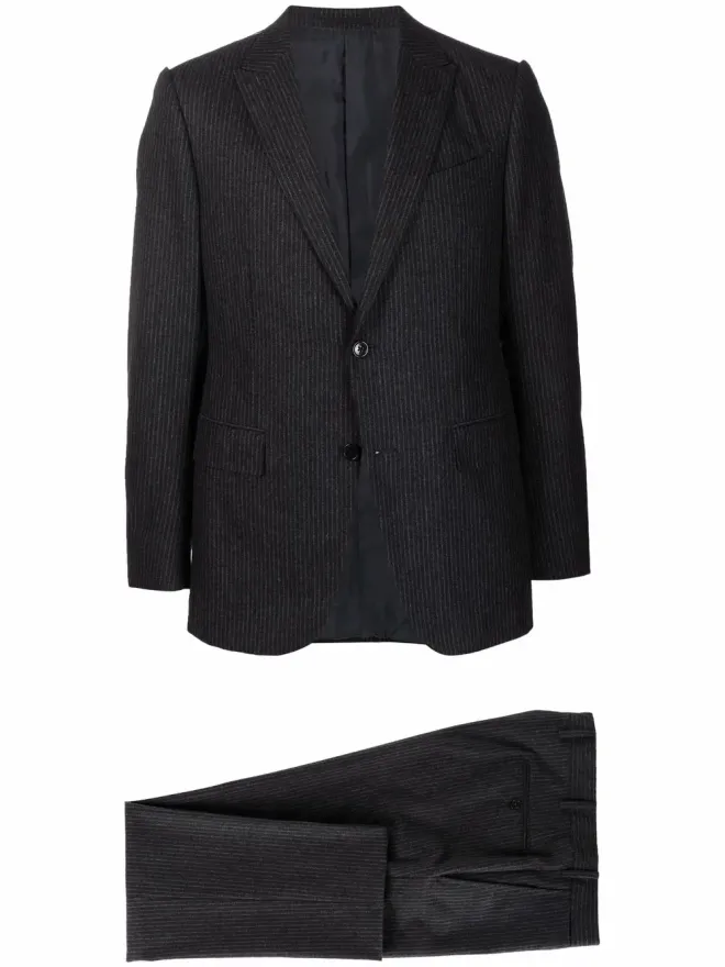 ZEGNA Zegna ピンストライプ2ピーススーツの商品画像