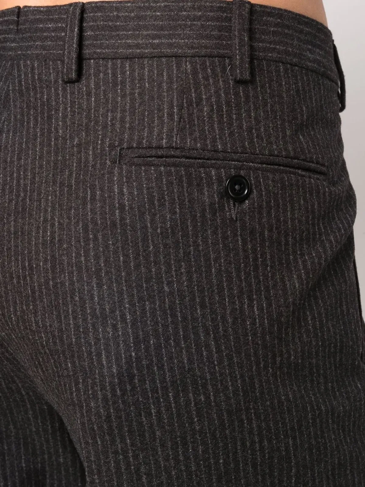 Zegna ピンストライプ2ピーススーツ - 画像5