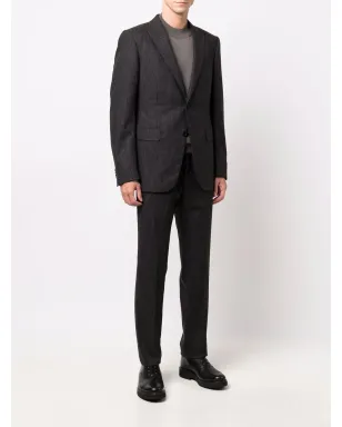 Zegna ピンストライプ2ピーススーツ - サムネイル3